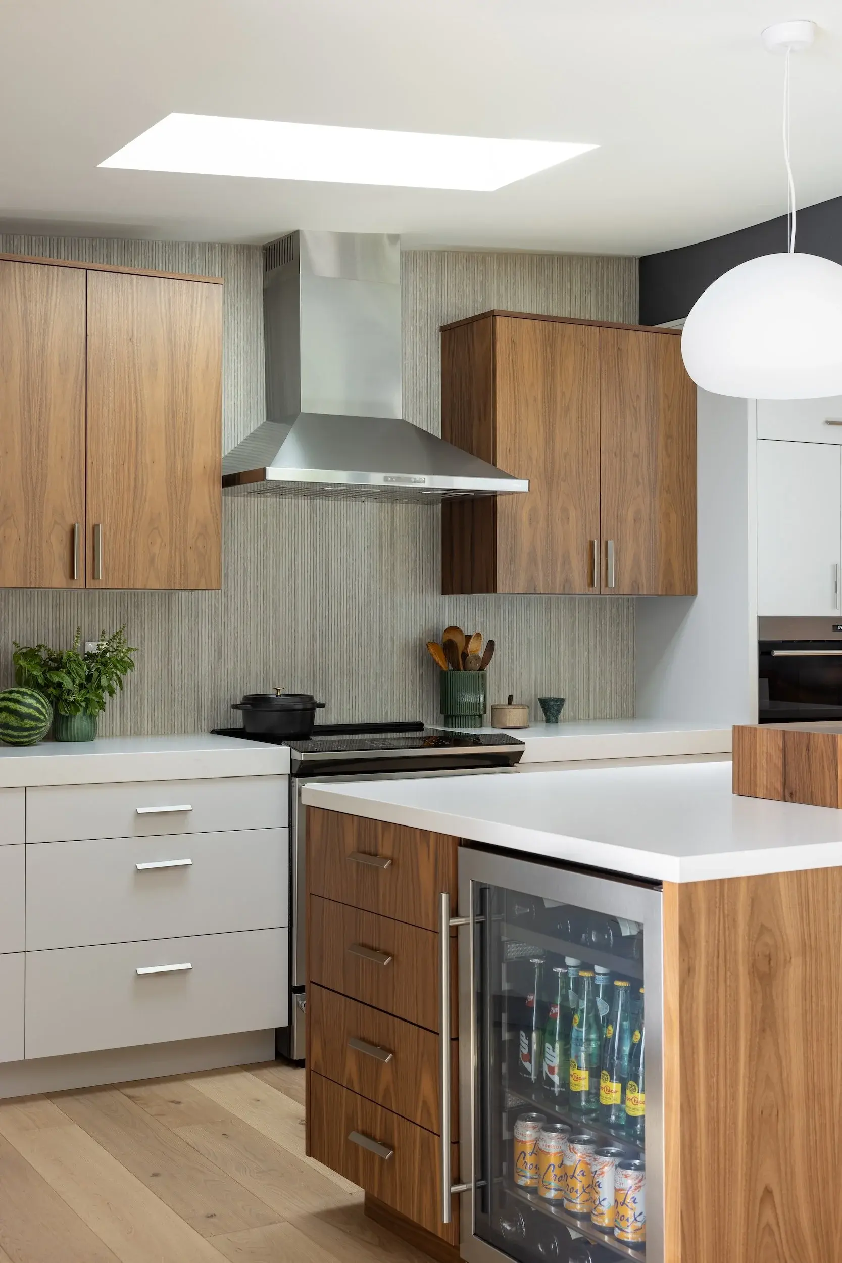 BUILT+IN+BEVERAGE+FRIDGE+WALNUT+CABINETS-1