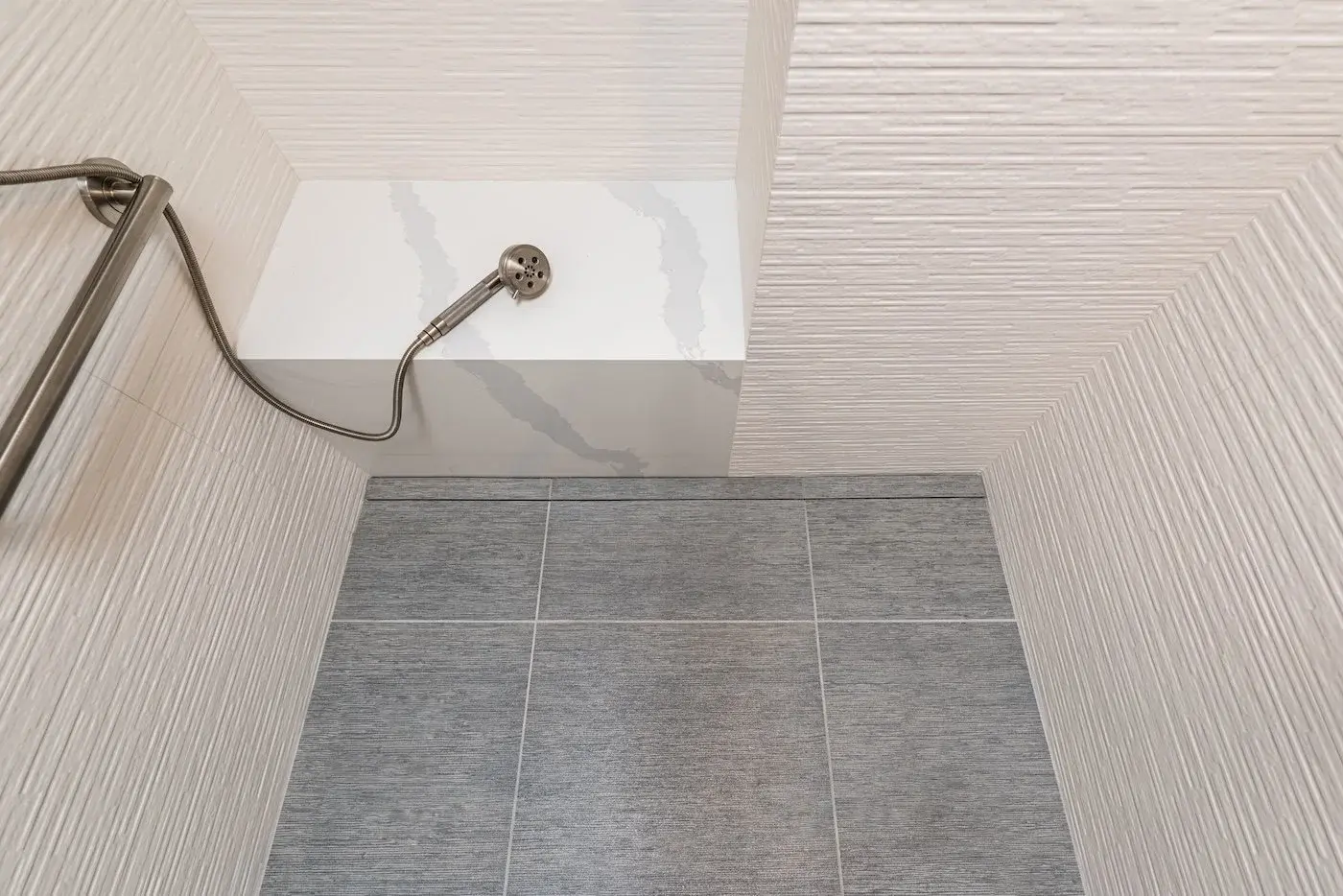 Hidden+Linear+Drain+in+Curbless+Shower