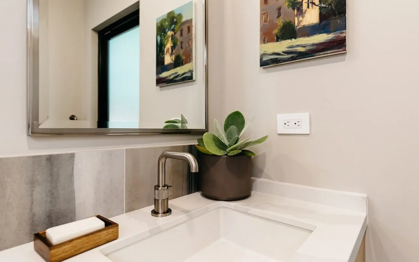 Organic+Porcelain+Backsplash+Tile
