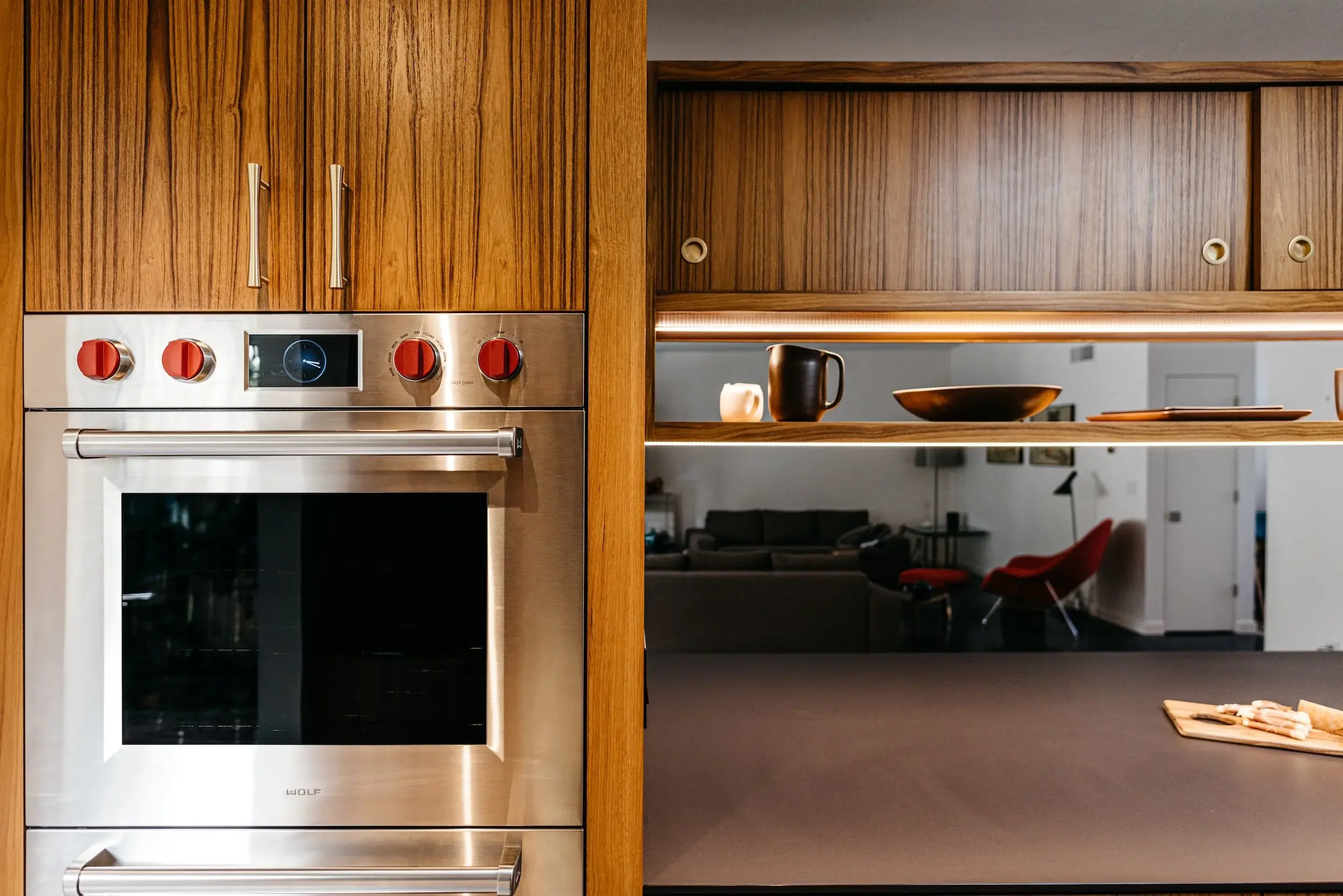 STRENG+DOUBLE+WALL+OVEN+WOLF+OPEN+SHELF